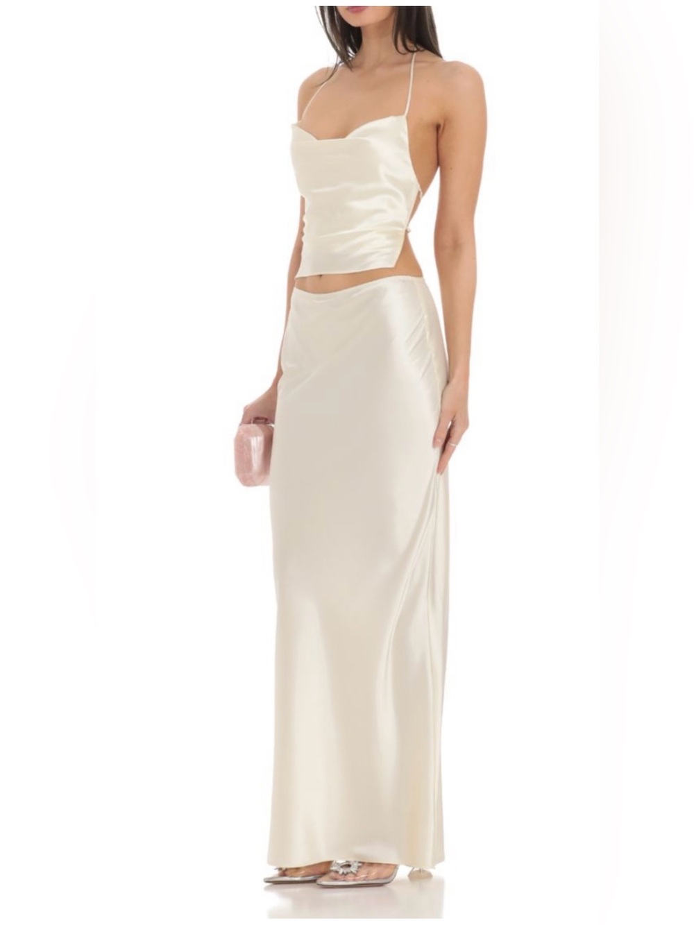 Lucy in the Sky Cream Skirt Set (new w tags)